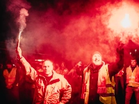 Warnstreik bei ZF in Dielingen